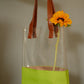Sheer Iris Tote Bag
