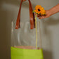 Sheer Iris Tote Bag
